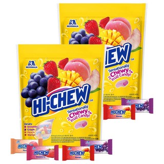 MORINAGA 森永 HI-CHEW 嗨啾 綜合水果風味軟糖, 2袋, 800g