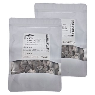 YOiiE 小農手作 日月潭紅玉紅茶, 立體茶包, 2.5g, 25包, 2袋