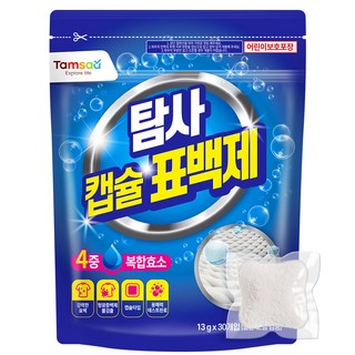 탐사 과탄산소다 캡슐 표백제 30개입, 390g, 1개