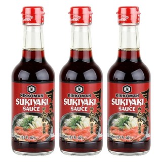 kikkoman 龜甲萬 壽喜燒醬, 250ml, 3個