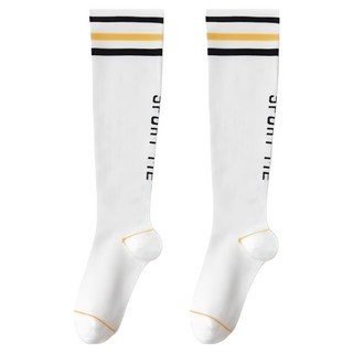 PORABELLA 運動壓力襪 女款, 白條, 1雙