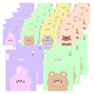 펜피아 800 초등제본 알림장, 랜덤발송, 50개