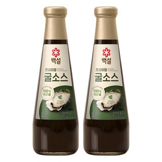 CJ BEKSUL 白雪 優質蠔油, 500g, 2瓶