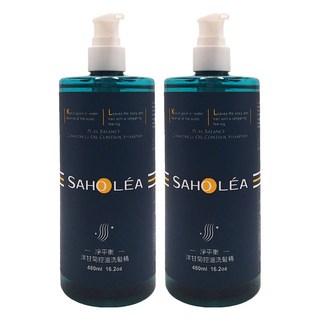 SAHOLEA 森歐黎漾 淨平衡洋甘菊控油洗髮精, 480ml, 2件