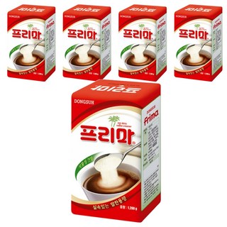 Frima 식물성크림 프리마, 1.2kg, 1개입, 5개