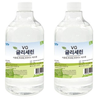 悅生活甘油, 透明, 1kg, 2個
