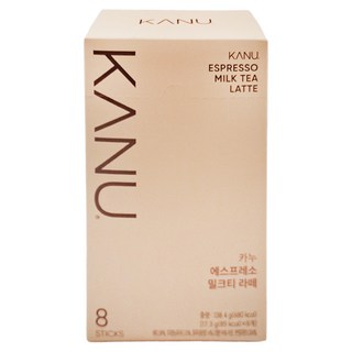 KANU 紅茶拿鐵咖啡, 17.3g, 8包, 1盒, 8條