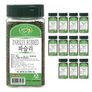 내츄럴스파이스 파슬리 허브향신료, 40g, 12개