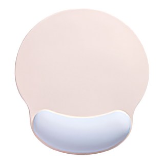 NAUGHTY GHOST 頑皮鬼 馬卡龍系列 護腕滑鼠墊 - 藍莓牛奶, 1個