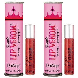 Duwap Lip Venom 豐唇液 3.5ml, Royale Red, 2支
