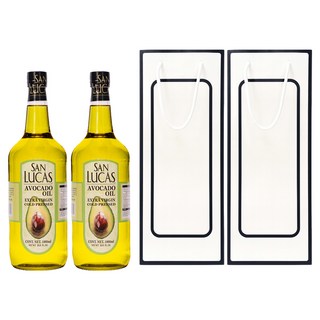 San Lucas 特級初榨酪梨油 + 購物袋, 1L, 2個