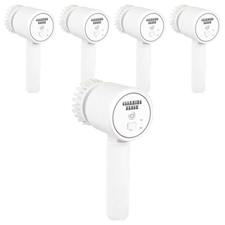 aibo USB充電式電動清潔刷 LY-CK34W, 白色, 5個