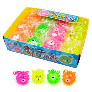 1500閃亮刺蝟溜溜球 28g*12入, 隨機出貨