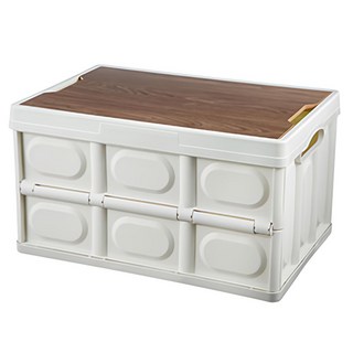 comet 露營桌板折疊收納箱組, 白色