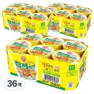 오뚜기 참깨라면 컵 65g, 36개