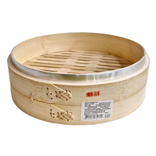 8寸蒸籠層-串底, 天然竹&鋁, 1個