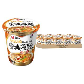 NONGSHIM 農心 安城湯麵 杯麵 66g, 12個