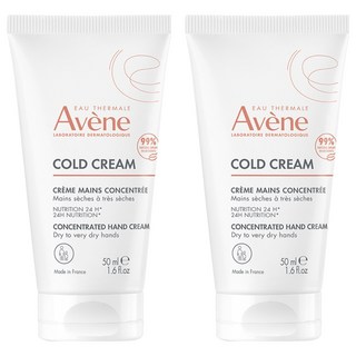 아벤느 콜드크림 컨센트레이트 핸드 크림, 50ml, 2개