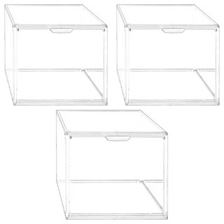 透明包包展示盒, PET材質, 透明色, 3個