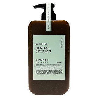 KA'FEN 卡氛 療癒草本 蓬鬆控油洗髮精 艾草, 800ml, 1瓶