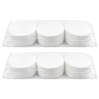 一次性壓縮浴巾 65g 植物纖維, 白色, 12個