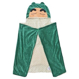 Miravivi 蠟筆小新隨身毯, 75x120cm 聚酯纖維材質, 120 x 75cm, 屁屁怪獸