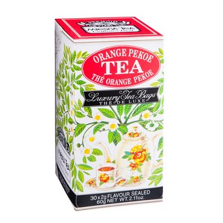 MlesnA 曼斯納 橙黃白毫紅茶茶包, 2g, 30個, 1盒