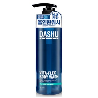 DASHU 男士多合一沐浴乳, 500ml, 1瓶