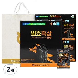 Nonghyup 6年根發酵黑參真液 5入, 2.1L, 2個