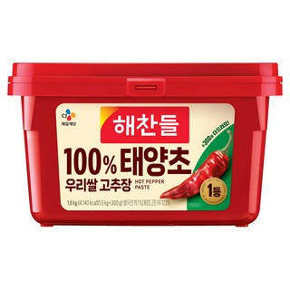 CJ Haechandle 好餐得 韓國米&日曬辣椒醬, 1.8kg, 1入