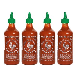 匯豐食品 SRIRACHA 是拉差香甜辣椒醬, 481g, 4瓶