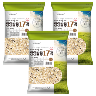 국산 혼합 17곡, 1kg, 3개