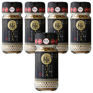 博多華味鳥 極致香辛料調味粉，10種風味, 60g, 5個