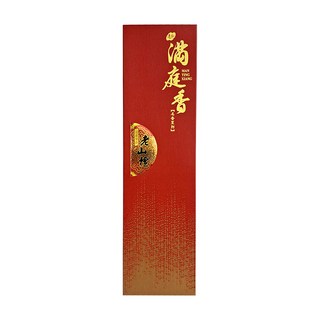 MAN TING XIANG 滿庭香 老山檀香, 禮佛休閒祭祀用品, 香棒長度39.5±0.2cm, 1盒