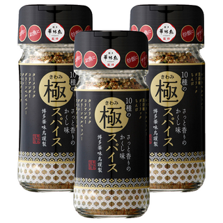 博多華味鳥 極致香辛料調味粉，10種風味, 60g, 3個