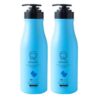 OUR FAMILY 一家人 益生菌抗屑洗髮精 含薄荷成分 深層淨化頭皮, 1L, 2瓶