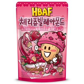 HBAF 杏仁果 Cherries Jubilee口味, 190g, 1包