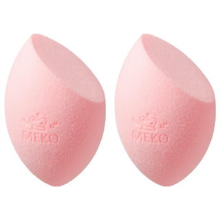 MEKO 3D彈力美妝蛋 斜切型, Z-029, 2個