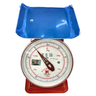 同欣 磅秤 3kg, 紅色, 33-04