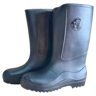 久大牌超輕量男雨鞋 防滑耐磨 高筒防水, 11.5, 黑色, 1組