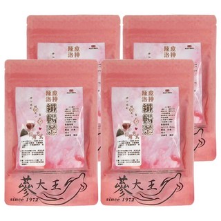 蔘大王 陳皮洛神纖暢茶包, 6g, 10包, 4袋