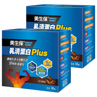SENTOSA 三多 美生保乳清蛋白Plus 奶素, 420g, 2盒