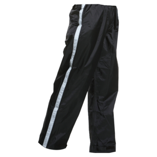 JUMP 將門 雙反光防水褲 3XL, 機車騎士必備, 高係數反光條, 男女通用, 黑色