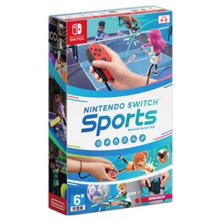 Nintendo 任天堂 SWITCH 運動 亞中版 附腿部固定帶 6歲以上