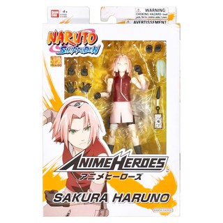 BANDAI 火影忍者疾風傳 Anime Heroes 春野櫻 可動公仔, 1個