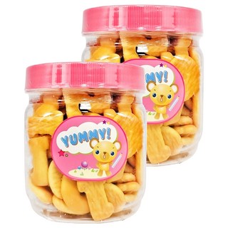 旺揚 123數字餅乾, 原味, 150g, 2罐