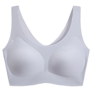 S-SportPlus+ 無痕無鋼圈運動內衣 均碼 舒適透氣, 紫