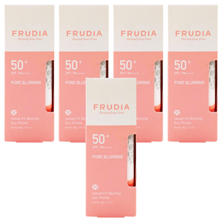 FRUDIA 遮瑕防曬妝前飾底乳 SPF50+ PA++++, 5盒, 毛孔遮瑕