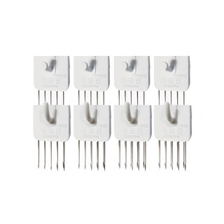 꼭꼬핀 파워 일자형 4p + U자형 4p 세트, 1세트