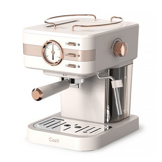 Cozii 廚膳寶 20bar義式蒸汽奶泡咖啡機, 米白色, CO-280K